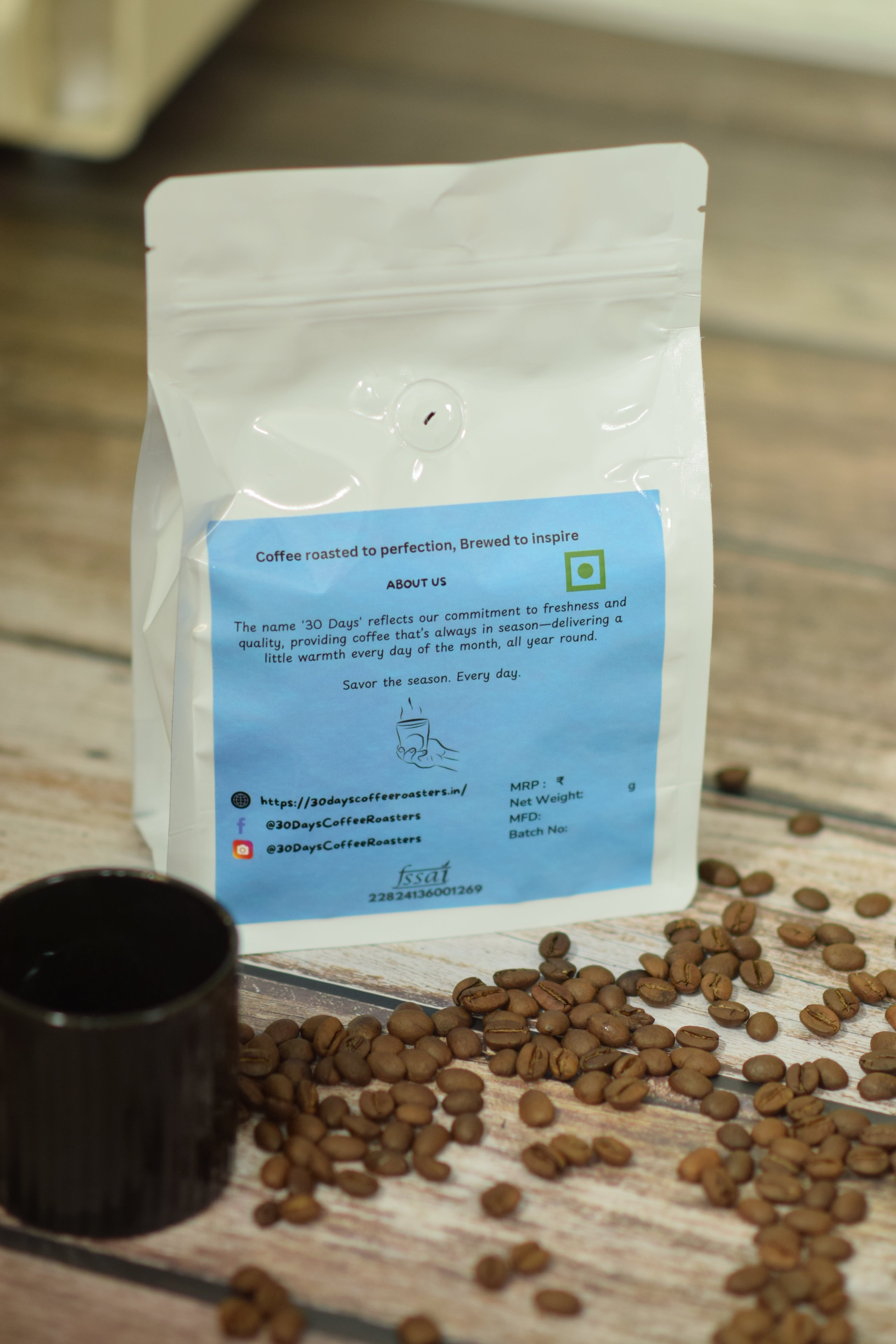 Tropical Delight natural process light roast coffee — 30 Days Coffee Roasters