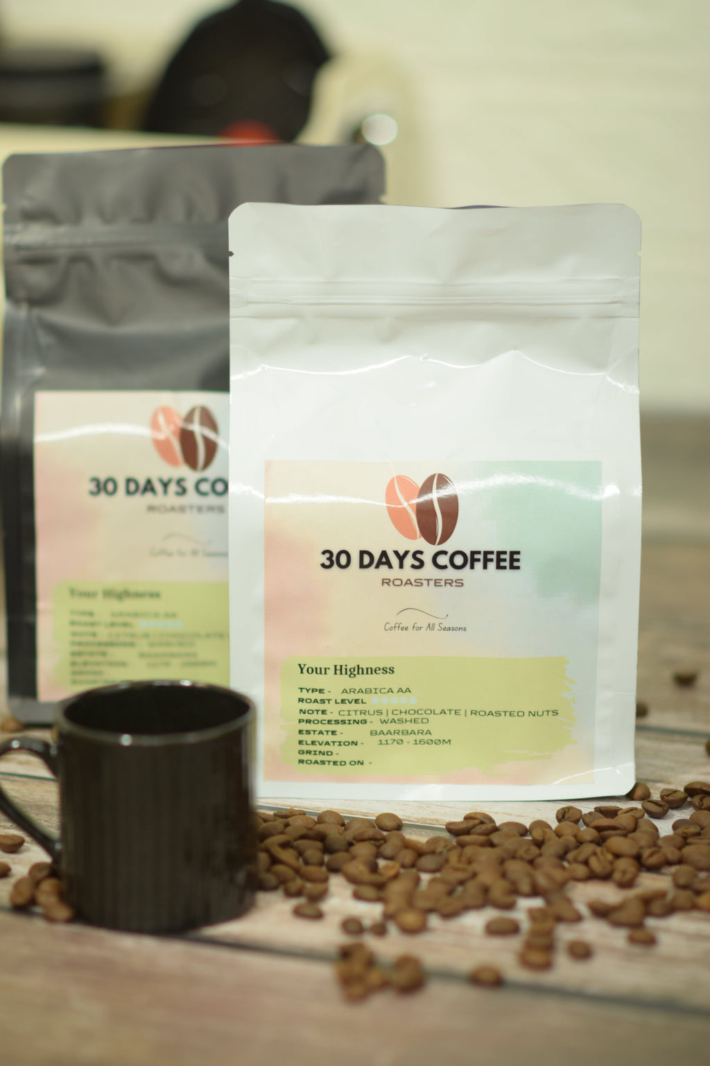 Your Highness smooth coffee beans — freshly roasted small batch India
