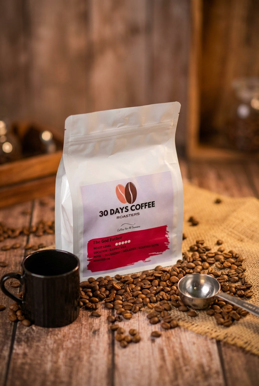 The God Father strongest dark roast coffee bag — 30 Days Coffee Roasters India